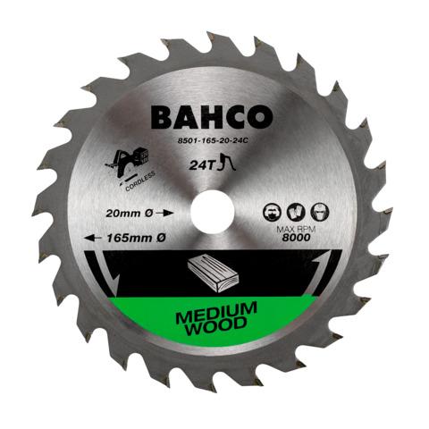 

Bahco Circular Saw For Wood For Circular Saws 165mm, Medium Wood