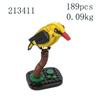 Spot small particle assembly building blocks MOC-213411 189pcs creative bird oriole bird educational toy assembly model gift set