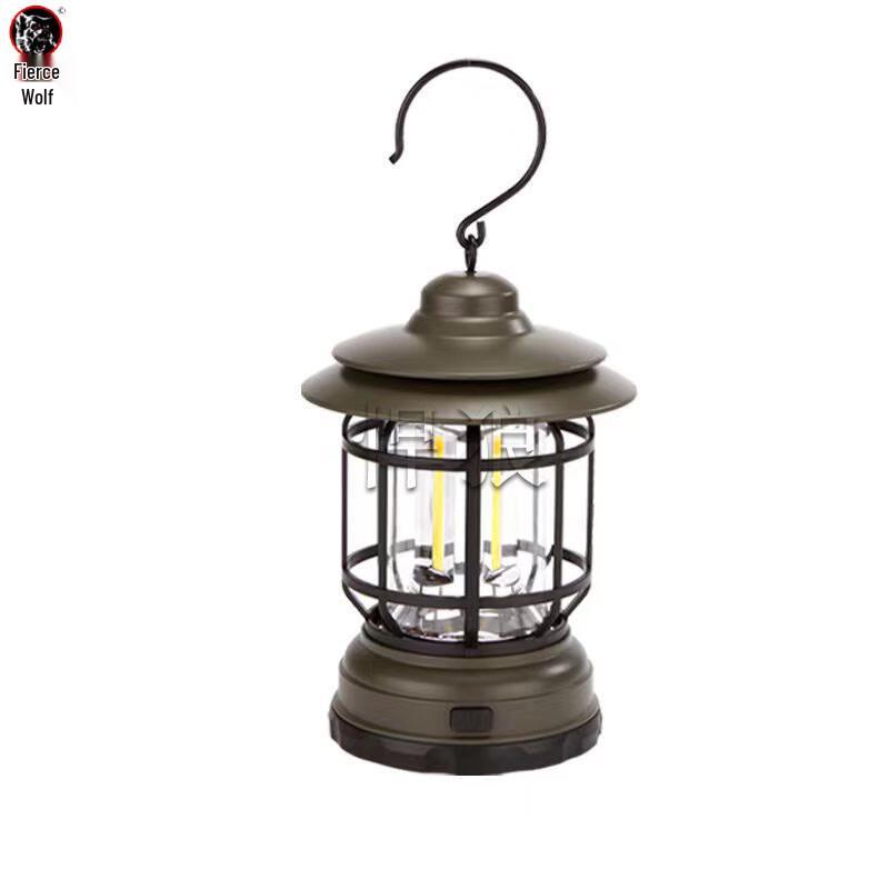 Hanlang Vintage Multi-functional Rechargeable Camping Lantern