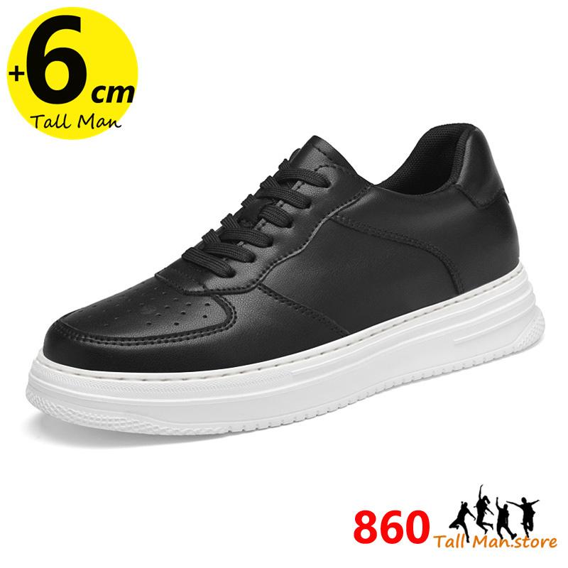 

Мужские кроссовки на платформе, обувь-бустер, стельки для увеличения роста 6 см, белые кроссовки 36