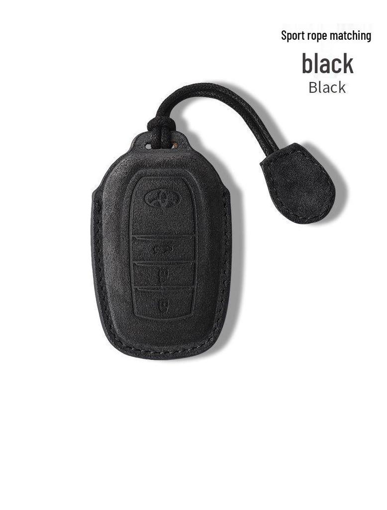 Suede Key Case for Toyota: Fits Corolla, Camry, Levin, Avalon, Highlander, CHR