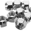 10 Pcs 1/2-20 Acorn Lug Nuts Steel Wheel Nuts 16Mm Thread 21Mm Diameter For Car Truck Rv Boat Trailer Tire Flange Hub