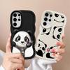 Animal Panda Soft Phone Cover Case for Samsung Galaxy A26 S21 S25 S24 S22 Ultra S20 FE A25 S23 Plus A54 A35 A34 A36 A55 A24