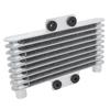 Moto Oil Cooler Motorcycle Radiator Fit Cooling Engine Aluminum 125ml 125CC-250CC Adapter Motocross Oil Cooler Dirt Bike ATV