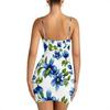 European & American Fashion Sexy Women's Black Print Sling Dress - MH142