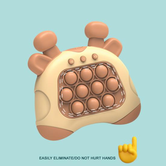 Whack-a-Mole Game Console Fun Multiplayer Toy with 4 Exciting Game Modes Plastic Design