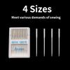 20pcs Sewing Machine Needles Jeans Universal Regular Point Sewing Needles Ball Point Head for Home Sewing Machine Supplies