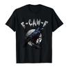 F Caw F Black Crow, F-Caw-F Funny Black Bird Saying Meme T-shirt Men Women 100% Cotton T Shirts Short Sleeve Tops P416