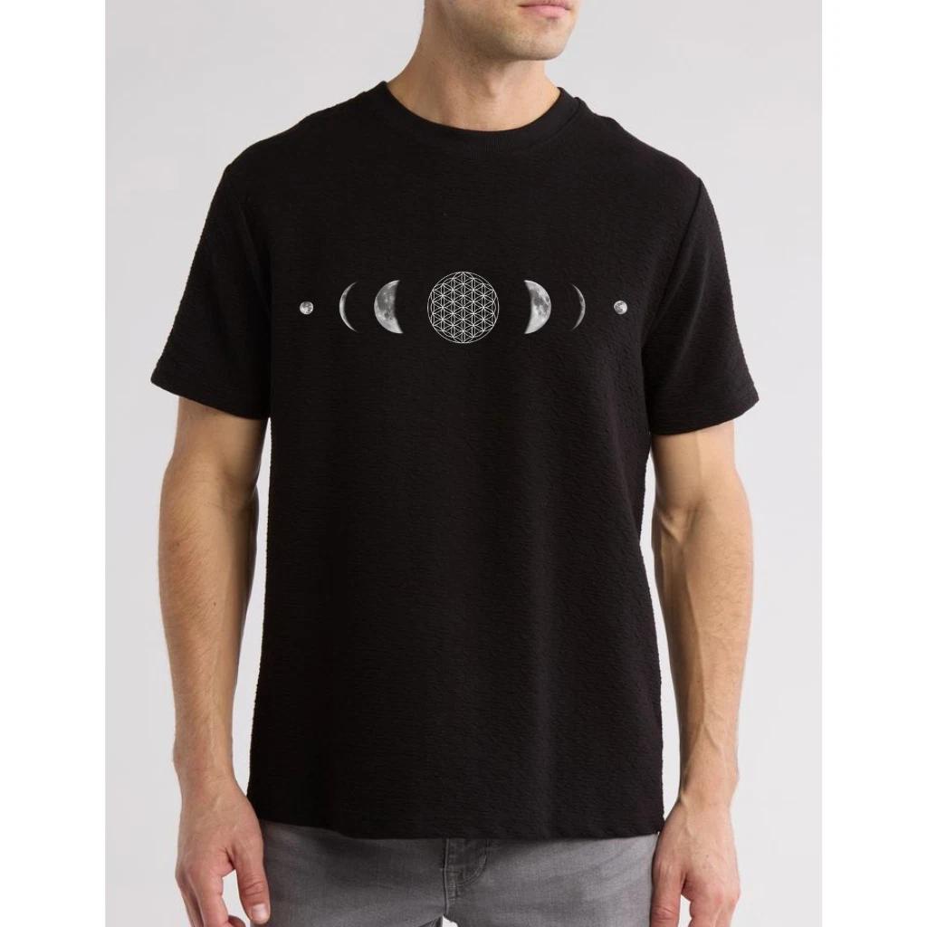 Flower of Life Sacred Geometry Unisex T-Shirt (S–3XL) 3XL