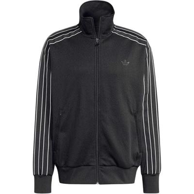 Originals Q4 FS Vestibilità Ampia Collo Alto Giacca Comoda Manica Lunga Uomo Giacca Nera IX6713