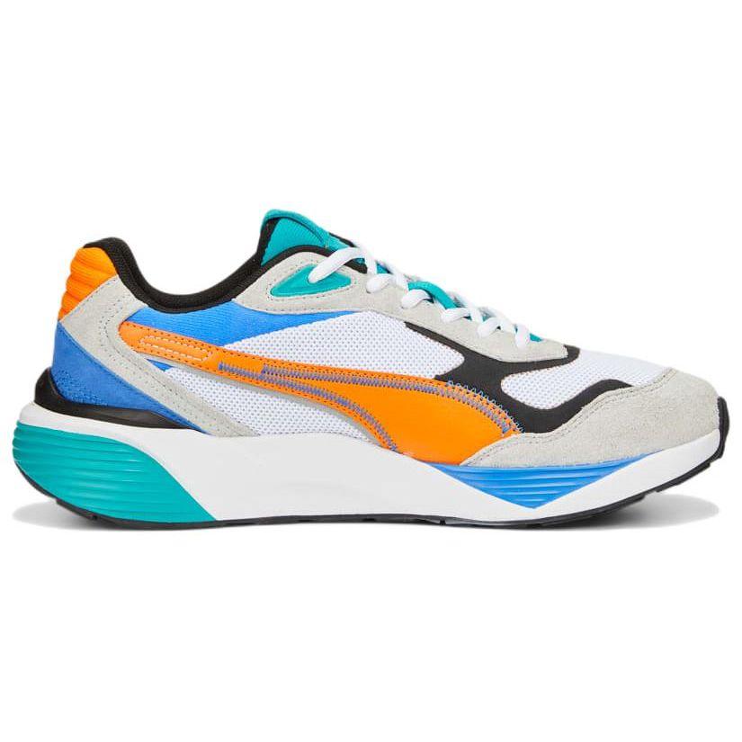 Puma RS-Metric White Vibrant Orange Unisex Sneakers 386169-01