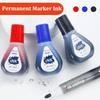 1box 50ml Permanent Marker Ink,Oily Quick-Drying Waterproof And Non-Fading,Non-Erasable Marker Ink Refill,Red Blue Black