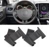 Car Accessories Steering Wheel Cover For Renault Clio 3 RS 2005 2006 2007 2008 2009 2010 2011 2012 2013 Microfiber Leather Trim