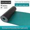Green Anti-Static Non-Slip High-Temperature Resistant Rubber Workbench Mat
