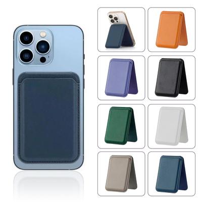 2-in-1-Geldbörse aus robustem, magnetischem Leder mit integriertem Ständer für MagSafe-Kartenhalter und Kartenfach für iPhone 15PM, 14 und 13 Pro Max