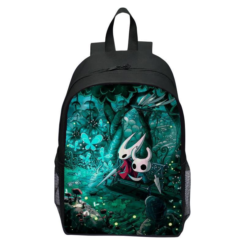 Zaino per bambini da 16 pollici Hollow Knight zaino per scuola elementare Hollow Knight per ragazzi e ragazze zaini