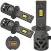 2 Pcs H3 LED Bulbs 9V-30V Canbus CSP 8000lm Strong White Off-Road