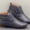 New Plus Size Women's Boots 2025 Fall/winter Short Velcro Women's Boots Low-heeled Versatile Martin Boots