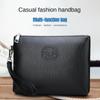 Soft Male Clutch Bag Pu Leather Toiletry Bag Practical Men's Handy Bag  Outdoor