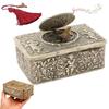 Vintage Singing Bird Music Box Elegant Mechanical Music Box Wind Up Music Box  Home Decoration