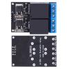 2 Channel Bistable Self Locking Trigger Board Button MCU Low Level Control Switch 12V
