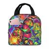 Metroid II Return Of Samus Insulated Lunch Bag for Women Children Leakproof Food Boxes Thermal Lunch Box Tote