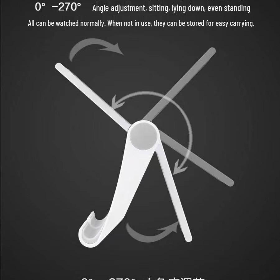 Suport Universal Reglabil Pliabil pentru Telefon și Tabletă pentru Noptieră, Birou și Transmisiuni Live