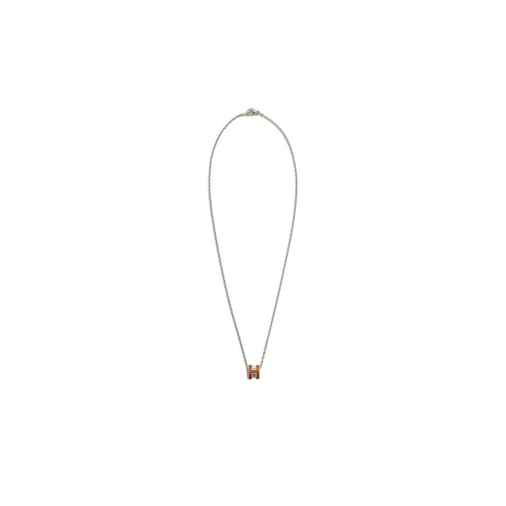Hermes POP H Halsketten Damen Silber H147992FPA9
