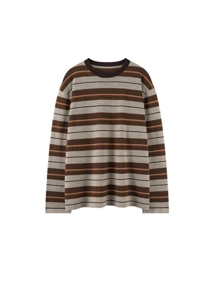 Spring 2026 Elegant Loose Fit Women's Wool Pullover Sweater