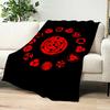 A-Akatsuki Cool N-Naruto-es Anime Blanket Blanket for Couch Sofa Travel Home Hiking Picni Bed Beding Flannel Blanket gift