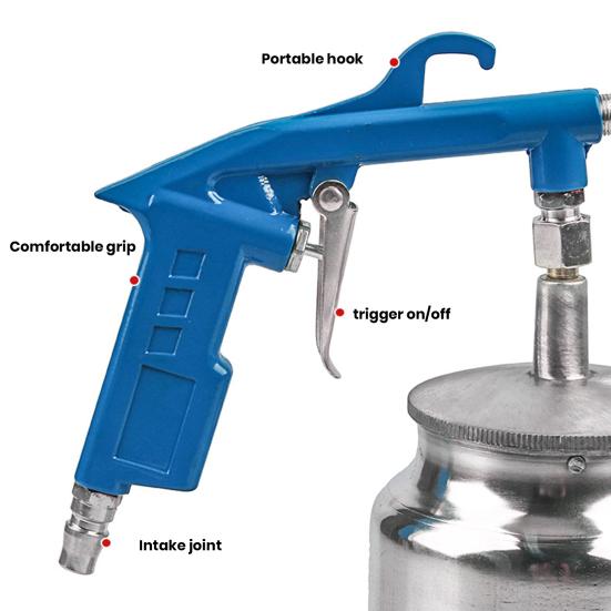 Car Cleaning Washer with Large Capacity Kettle Ergonomic Design Non-Slip Handle Trigger Switch Pressure Washer Foam Cannon