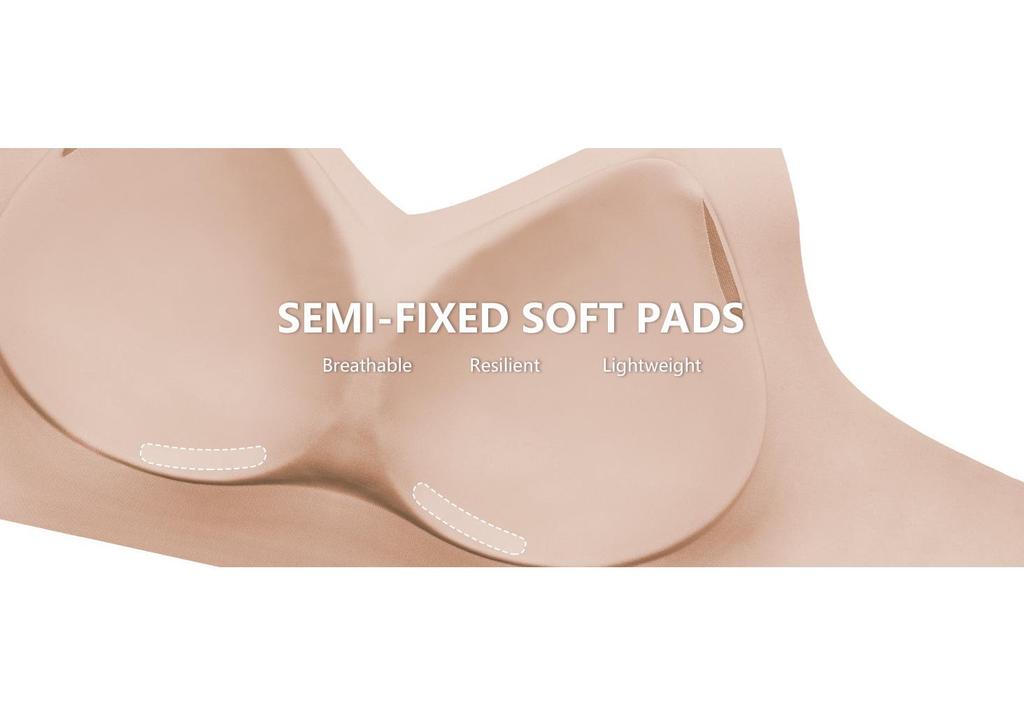 Vertvie European Edition Wireless Seamless Push-up Bra for Women - Soft Support & Full Coverage