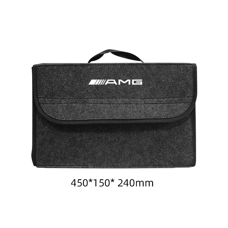 Organizador de Maletero de Coche Gran Capacidad Bolsa Plegable de Almacenamiento Para Mercedes Benz Clase AMG W204 W205 W203 W206 W220 W211 W212 GLC CLS