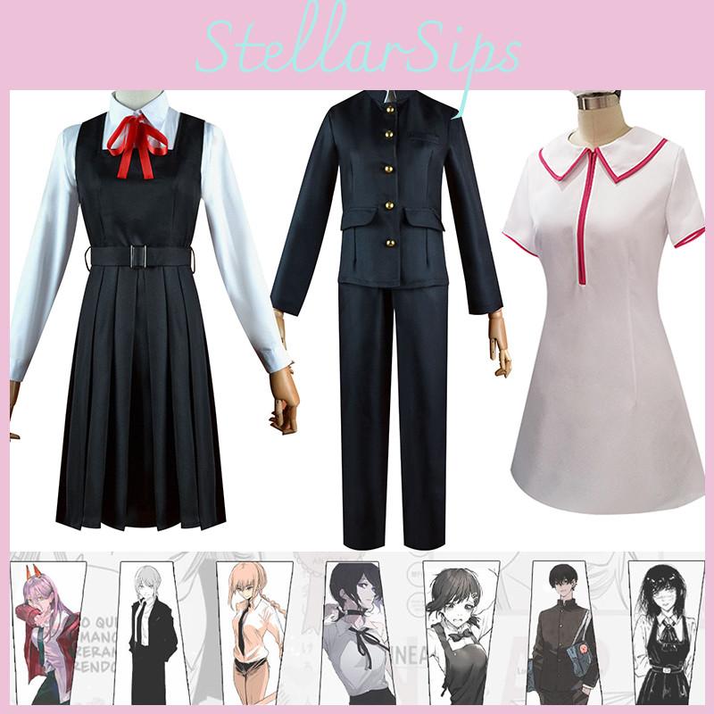 High Quality Chainsaw Man Cosplay Costume For Halloween And Comic Con