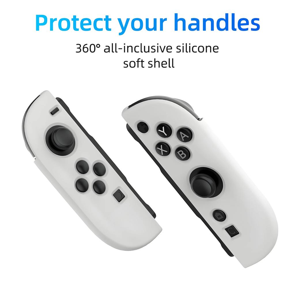 Silicone Case for Nintendo Switch 2 Joystick Controller Gamepad Protective Cover Thumbstick Grip Caps for NS Switch2 Accessories