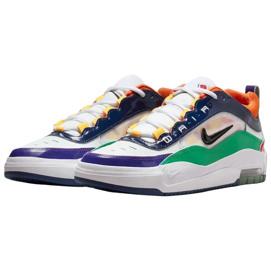 Nike Air Max Ishod Premium University Red Amarillo Navy Black Men's Skateboarding Shoes HV1670-600
