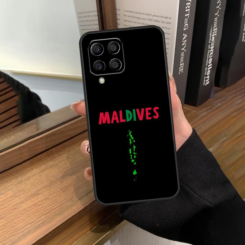 

Maldives Passport For Samsung Galaxy M13 M23 M33 M53 M21 M31 M51 M30s M20 M12 M32 M52 M14 M34 M54 Phone Case Samsung M52 5G