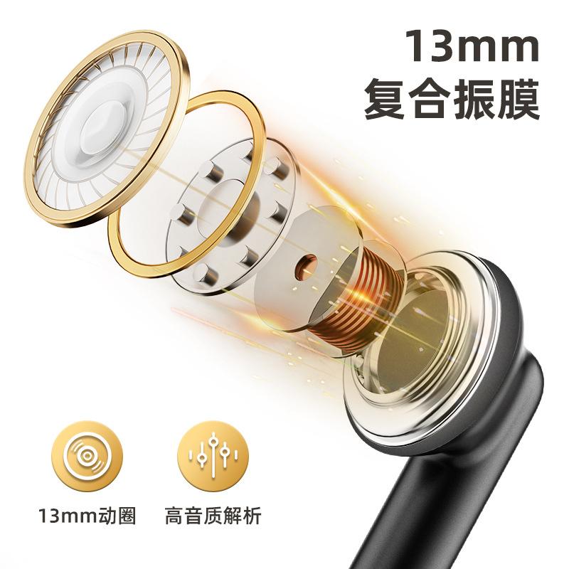 High definition digital reality wireless bluetooth headset bluetooth in-ear headset call noise reduction stereo sound