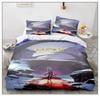 Game Genshin Impact Klee Cosplay Duvet Cover Anime Cartoon Bedding Set Diona Coplay Bed Set Quilt Comforter Covers Home Textiles