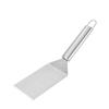 Stainless Steel Teppanyaki Spatula for Cooking, Hand-Grabbed Pancake and Steak Griddle Tool