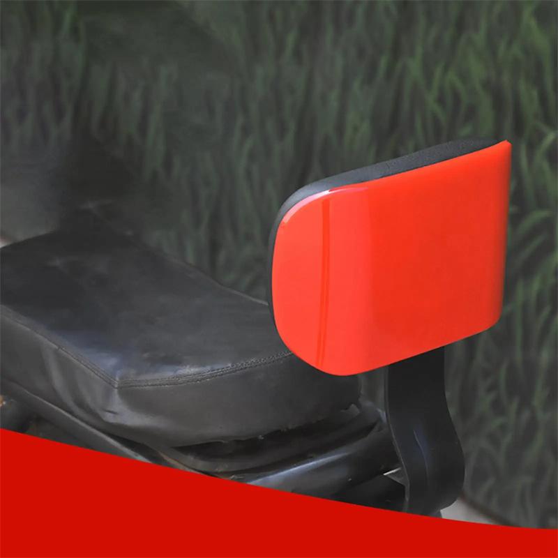 Universal Motorcycle Backrest Rear Seat Scooter Seatback Pad Soft Electric Bicycle Backrest Waterproof Motorbike Backrest Pad
