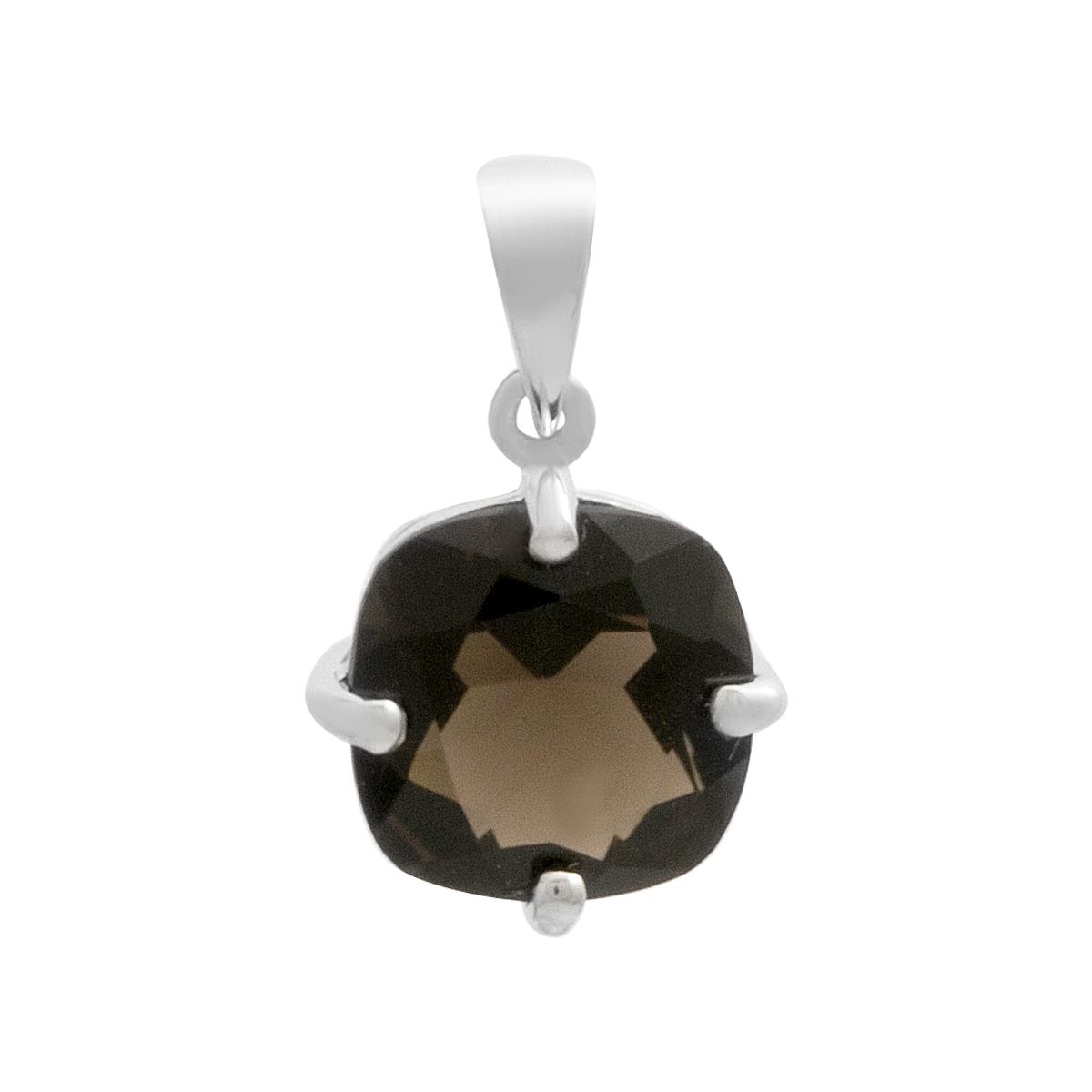 

Silver pendant with rauchtopaz (smoky quartz) 3.588ct (2178828)