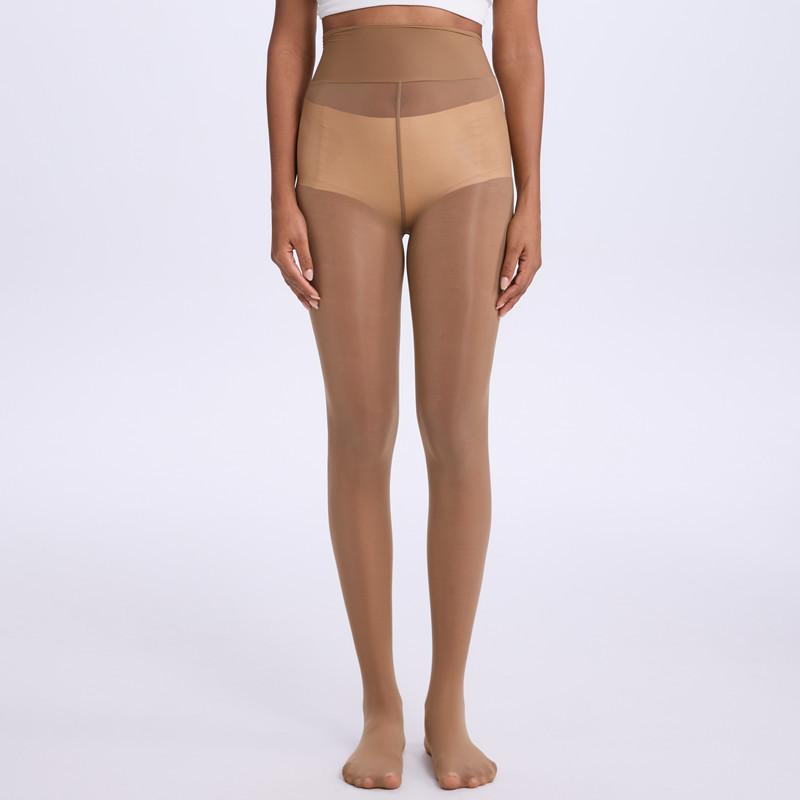 8D Ultra-thin Large Size Aurora Horse Oil Socks, Bare-leg Artifact Stockings, High Elasticity, Shiny, Smooth and Sexy Anti-hook Silk Pantyhose