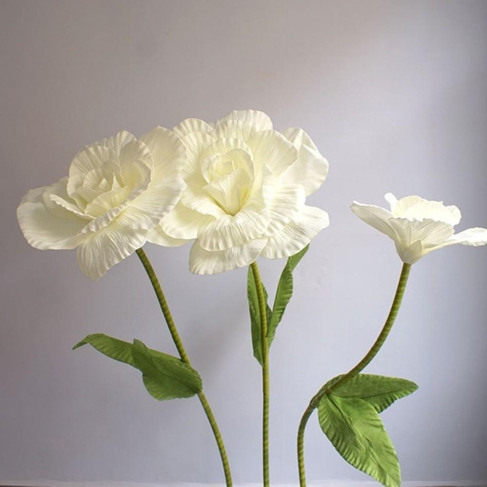60 cm Jättelik PE-skumros PE-skummaterial Blommor Dekoration Simulering Blommor Simulering Gren Vägg Väg Citerad