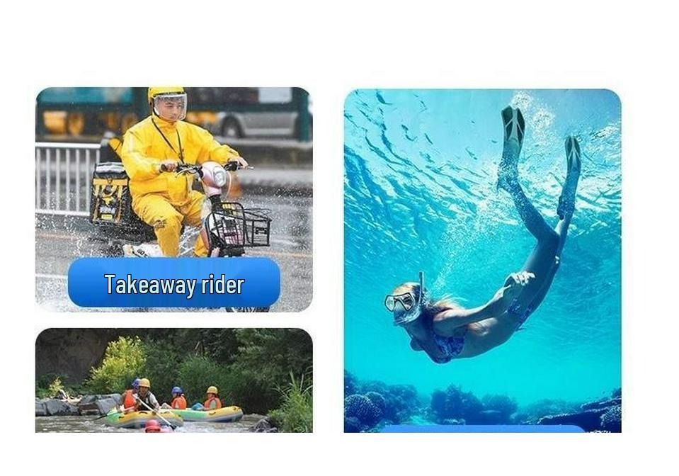 Waterproof Phone Waist Bag for Swimming, Snorkeling & Rafting - Large Capacity, Touchscreen Compatible, Perfect for Men & Women