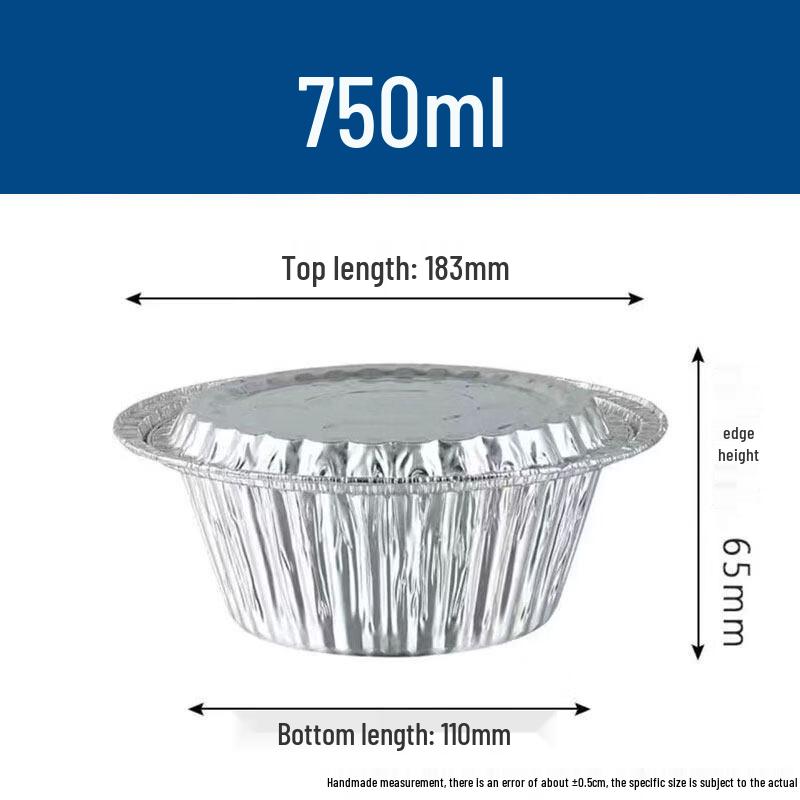 Kashicong Rectangular Aluminum Foil Trays with Lids