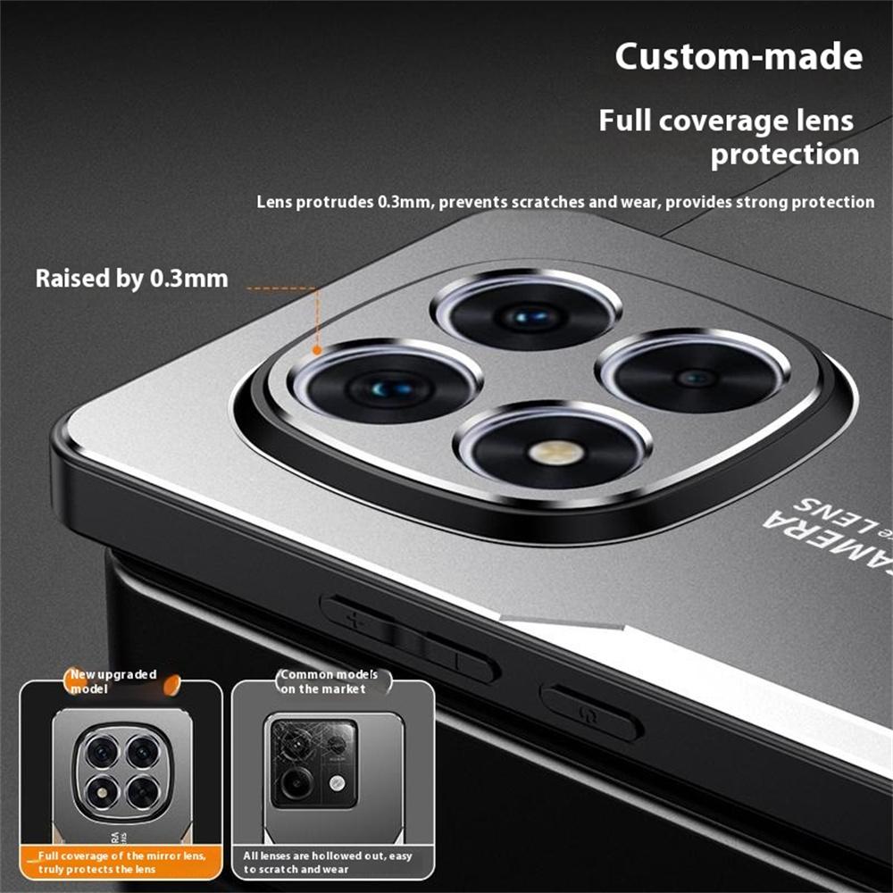 For Xiaomi Redmi Note 15 Pro 5G Phone Case Aluminium Alloy TPU PC Back Cover