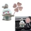 Cute Rabbit Car Vent Clip, Rotating Windmill Outlet Clip, Animal Car