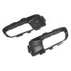 1 Pair Front Bumper Fog Lamp Grille 51117172449 Lower Grille Fog Light Cover for X5 E70 2007 2010