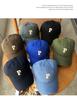 Korean Style Letter Baseball Cap Women Big Head Circumference Cap Simple Soft Top Sun Hat Men